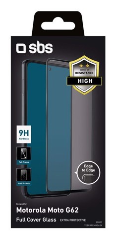 SBS TESCRFCMOG62K Pellicola proteggischermo trasparente Motorola 1 pz