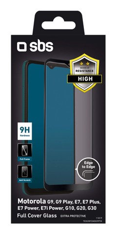 SBS TESCRFCMOG9PYK Pellicola proteggischermo trasparente Motorola g9 1 pz