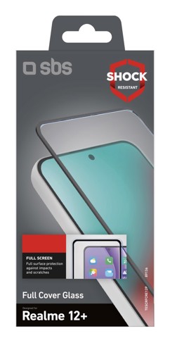 SBS TESCRFCRE12P Pellicola proteggischermo trasparente realme 12+ 1 pz