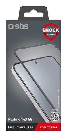 SBS TESCRFCRE14X5G protezione per lo schermo e il retro dei telefoni cellulari Pellicola proteggischermo trasparente realme 1 pz