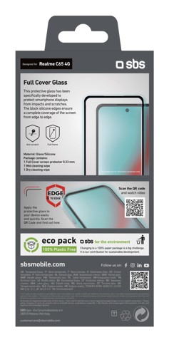 SBS TESCRFCREC65 Pellicola proteggischermo trasparente realme c65 1 pz