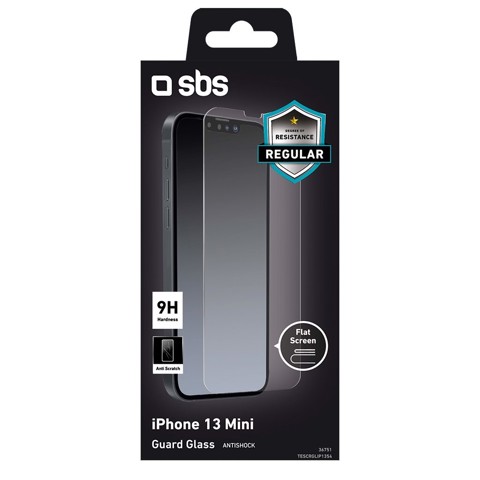 SBS TESCRGLIP1354 protezione per lo schermo e il retro dei telefoni cellulari Pellicola proteggischermo trasparente Apple 1 pz