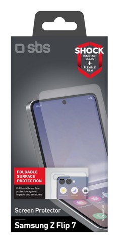 SBS TESCRSAZFLIP7 Pellicola proteggischermo trasparente Samsung z flip 7 1 pz