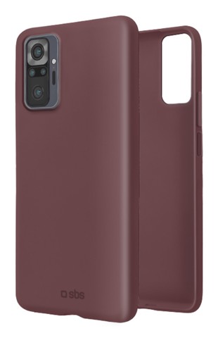 SBS TESENSCOVXIRNO10PBX custodia per cellulare 16,9 cm (6.67") Cover Bordeaux
