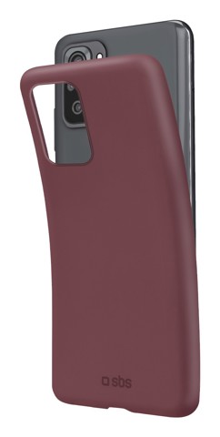 SBS TESENSCOVXIRNO10SBX custodia per cellulare 16,3 cm (6.43") Cover Bordeaux