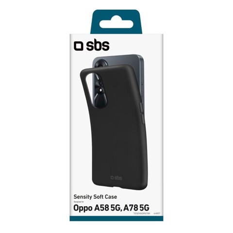 SBS TESENSOPA78K custodia per cellulare 16,7 cm (6.56") Cover Nero