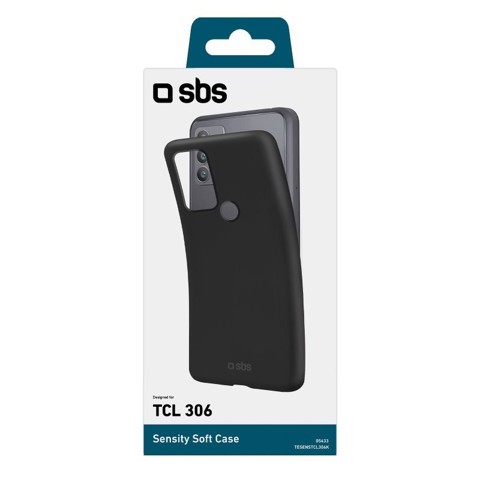 SBS TESENSTCL306K custodia per cellulare 16,6 cm (6.52") Cover Nero