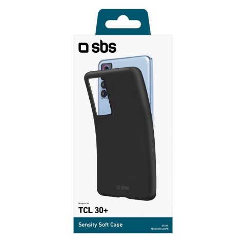 SBS TESENSTCL30PK custodia per cellulare 17 cm (6.7") Cover Nero