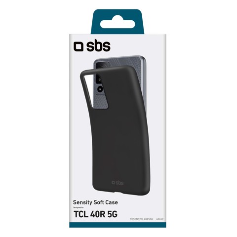 SBS TESENSTCL40R5GK custodia per cellulare 16,8 cm (6.6") Cover Nero