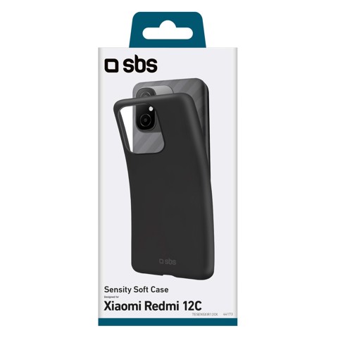 SBS TESENSXIR12CK custodia per cellulare 17 cm (6.71") Cover Nero