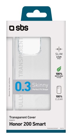 SBS TESKINHO200SMT custodia per cellulare 17,3 cm (6.8") Cover Trasparente