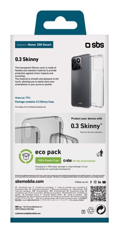 SBS TESKINHO200SMT custodia per cellulare 17,3 cm (6.8") Cover Trasparente