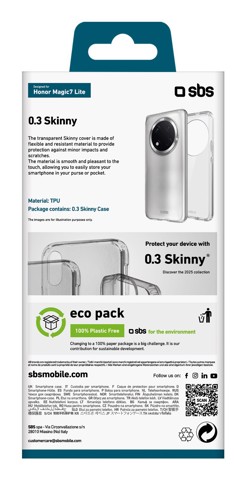 SBS TESKINHOM7LT Cover Trasparente HONOR MAGIC 7 LITE 