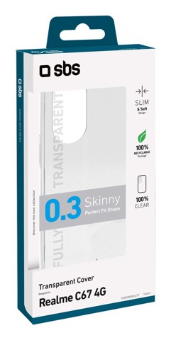 SBS TESKINHOX6BT custodia per cellulare 16,7 cm (6.56") Cover Trasparente