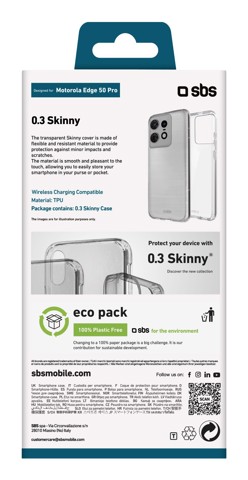 SBS TESKINMOE50PT Cover Trasparente motorola edge 50