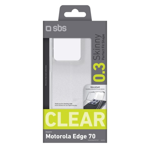 SBS TESKINMOTE70T custodia per cellulare 16,9 cm (6.67") Cover Trasparente