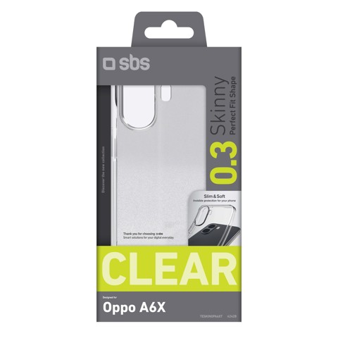 SBS TESKINOPA6XT custodia per cellulare 17,1 cm (6.75") Cover Trasparente