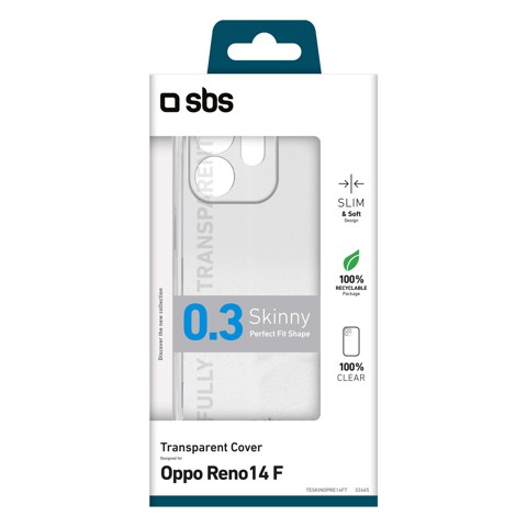 SBS TESKINOPRE14FT Cover Trasparente oppo reno14f