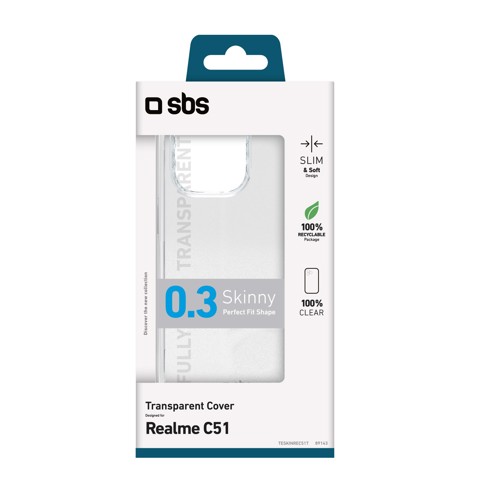 SBS TESKINREC51T custodia per cellulare 17,1 cm (6.74") Cover Trasparente
