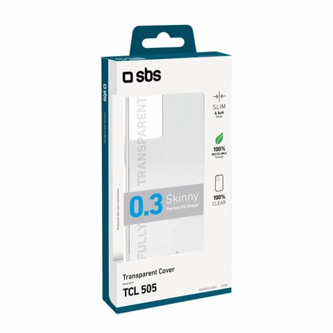SBS TESKINTCL505T custodia per cellulare 17,1 cm (6.75") Cover Trasparente