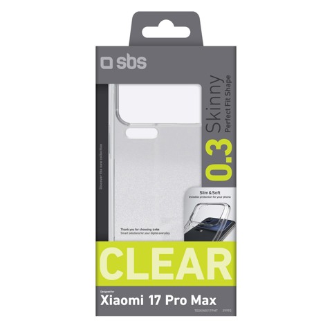 SBS TESKINXI17PMT custodia per cellulare 17,5 cm (6.9") Cover Trasparente