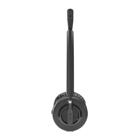 SBS TESMMONOHEADBTK cuffia e auricolare Wireless A Padiglione Ufficio Base di ricarica Nero