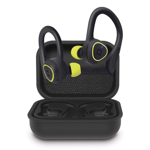 SBS TESPEARBTTWSRACESK cuffia e auricolare True Wireless Stereo (TWS) In-ear Musica e Chiamate Bluetooth Nero, Giallo
