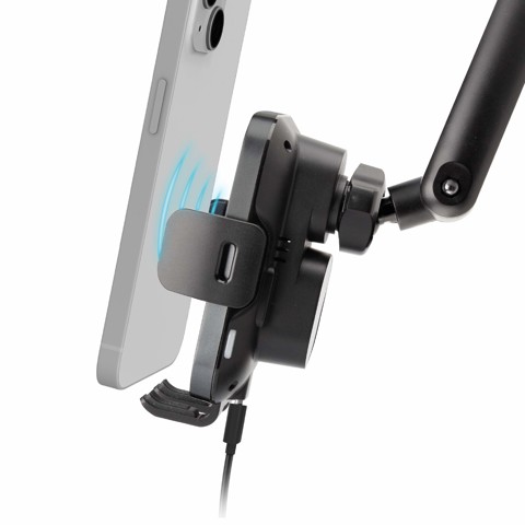SBS TESUPEXTWIR15W supporto per personal communication Supporto attivo Telefono cellulare/smartphone Nero