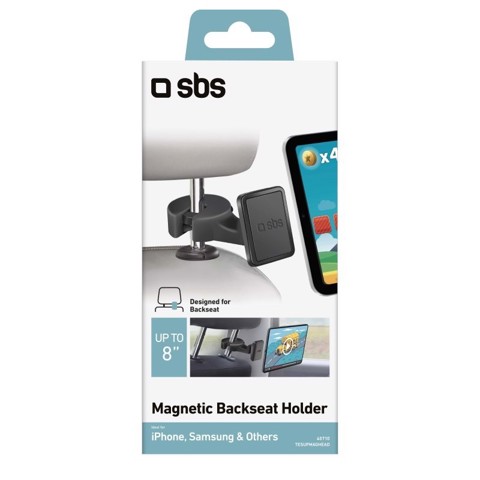 SBS TESUPMAGHEAD supporto per personal communication Supporto passivo Telefono cellulare/smartphone, Tablet/UMPC Nero