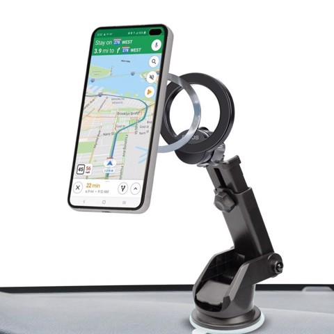 SBS TESUPMAGRINGEXT supporto per personal communication Supporto attivo Telefono cellulare/smartphone Nero