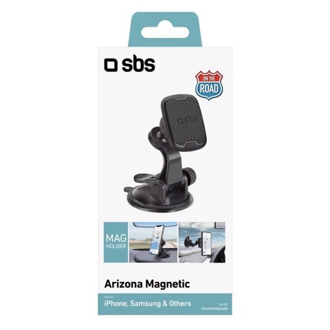 SBS TESUPSTANDCARB supporto per personal communication Supporto passivo Telefono cellulare/smartphone Nero
