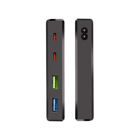 SBS TETR3USBTCPD75GNW Caricabatterie per dispositivi mobili Nero Interno