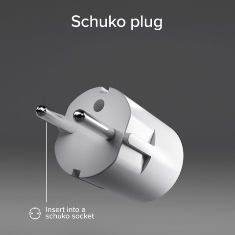 SBS TETRSCHU1CPD30 Caricabatterie per dispositivi mobili Cuffie, Orologio intelligente, Smartphone, Tablet Bianco AC Ricarica rapida Interno