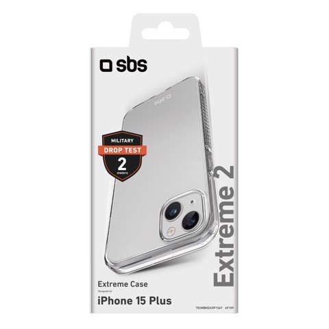 SBS TEUNBKEX2IP1567 custodia per cellulare 17 cm (6.7") Cover Trasparente