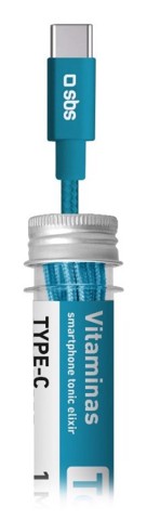 SBS TEVITTYCB cavo USB USB 2.0 1 m USB A USB C Blu