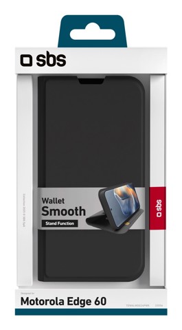 SBS TEWALMOE60K Custodia a borsellino Nero motorola edge 60