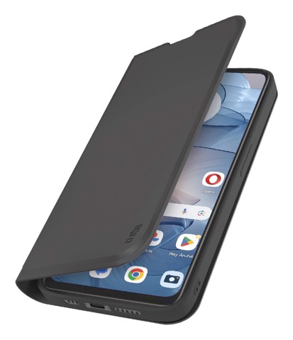 SBS TEWALMOG24PWK Custodia a borsellino Nero motorola g04