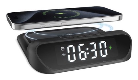 SBS TEWIRCLOCK sveglia Sveglia digitale Nero