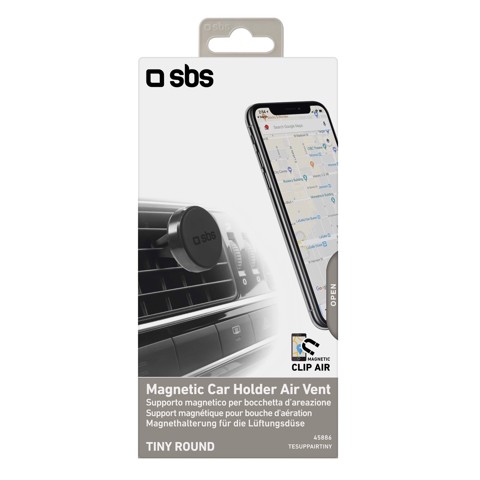SBS Tiny Air Supporto passivo Telefono cellulare/smartphone Nero