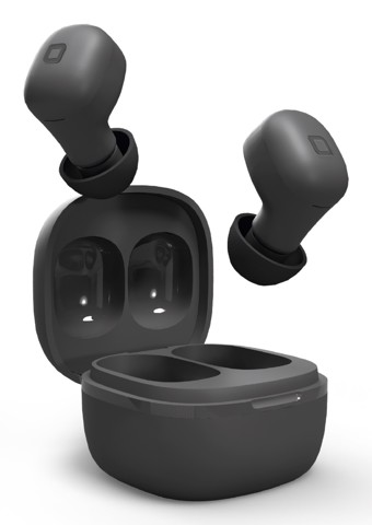 SBS Tiny Twin Auricolare True Wireless Stereo (TWS) In-ear Musica e Chiamate Bluetooth Nero