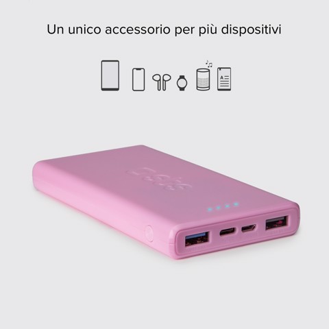 SBS TTBB10000FASTP batteria portatile Polimeri di litio (LiPo) 10000 mAh Rosa