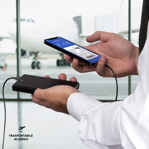 SBS TTBB10000FASTPD2 batteria portatile 10000 mAh Nero