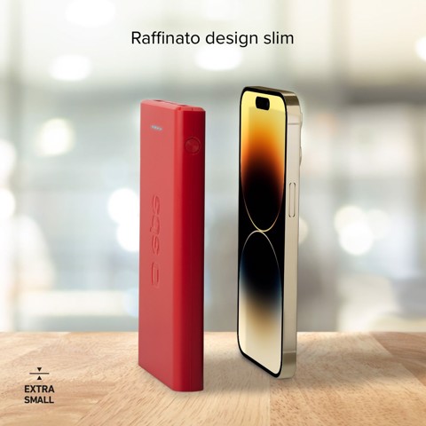 SBS TTBB10000FASTR batteria portatile Polimeri di litio (LiPo) 10000 mAh Rosso