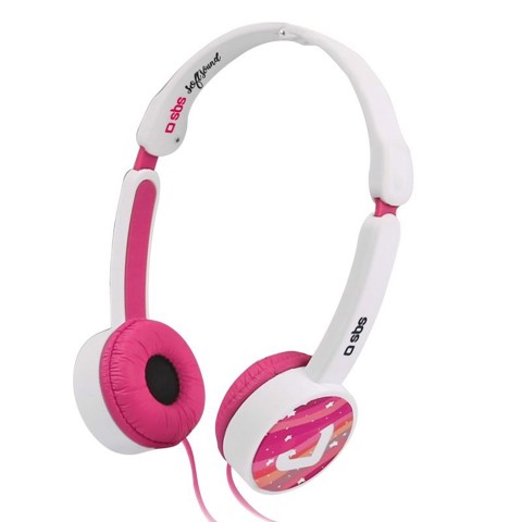 SBS TTHEADPHONEVOLLIMP cuffia e auricolare Cuffie Wireless A Padiglione MUSICA Rosa