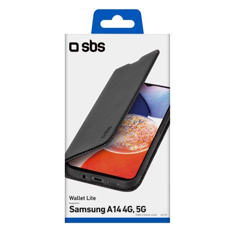 SBS Cover wallet lite a14 4g/5g Nero