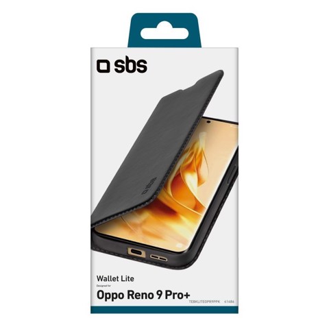 SBS Wallet Lite custodia per cellulare 17 cm (6.7") Custodia a borsellino Nero