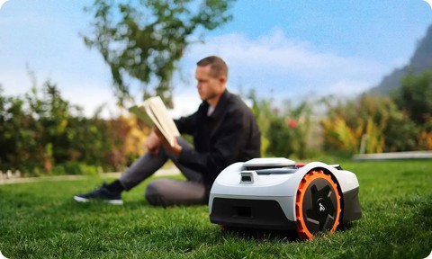 Segway SGW001 tagliaerba Tagliaerba robotizzato Batteria Nero, Grigio, Arancione
