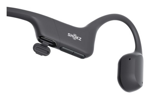 SHOKZ OpenRun Auricolare Wireless Passanuca Sport Bluetooth Nero