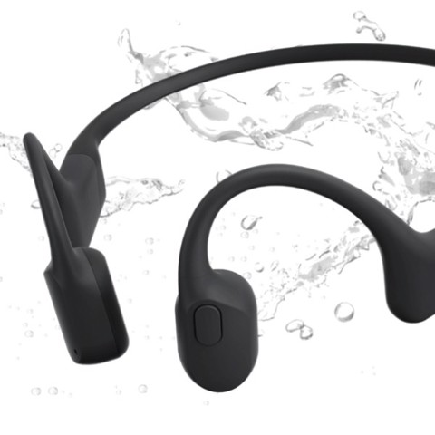 Shokz Openrun Mini Cuffie Wireless Passanuca Musica e Chiamate Bluetooth Nero