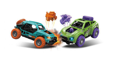 SILVER WHEEL AUTO SUPER CRASH 1:32